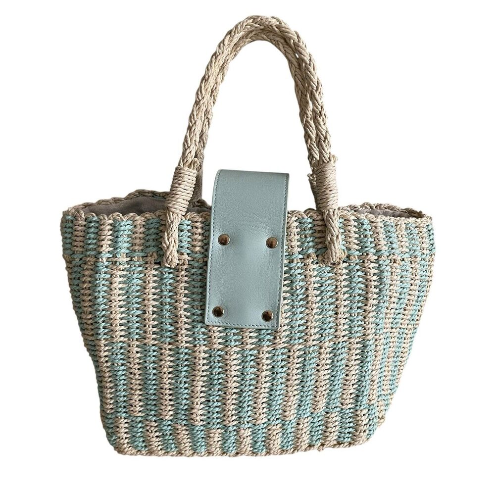 Btb Los Angeles Straw Tote - Picture 3 of 10